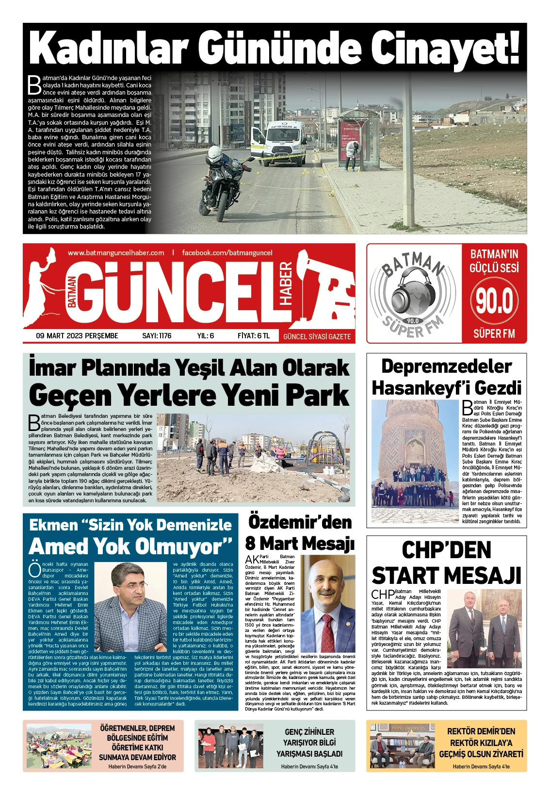 BATMAN GÜNCEL GAZETESİ