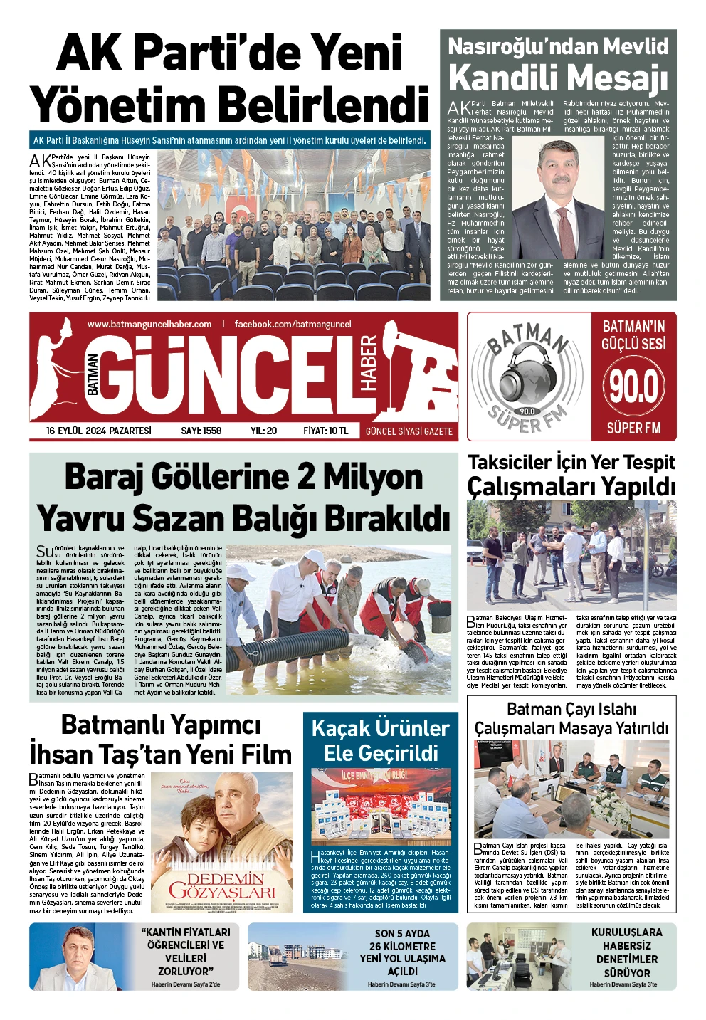 BATMAN GÜNCEL GAZETESİ