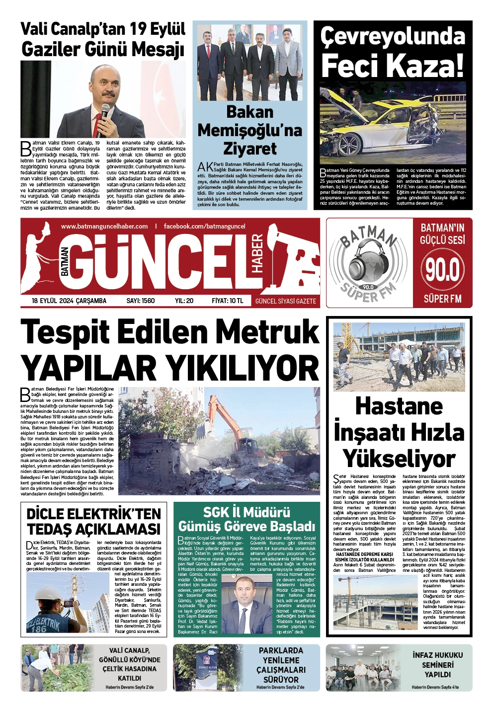 BATMAN GÜNCEL GAZETESİ