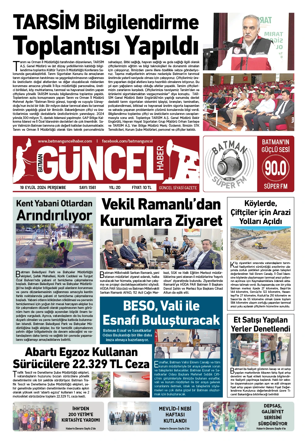 BATMAN GÜNCEL GAZETESİ