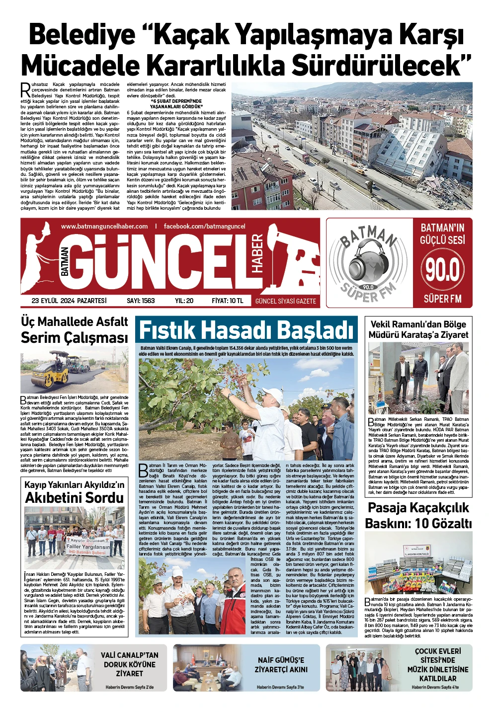 BATMAN GÜNCEL GAZETESİ