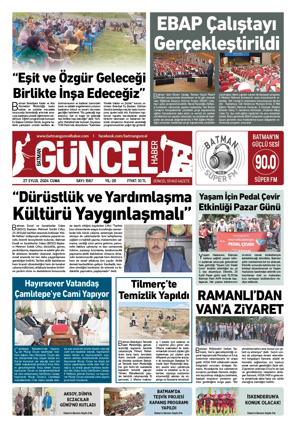 BATMAN GÜNCEL GAZETESİ