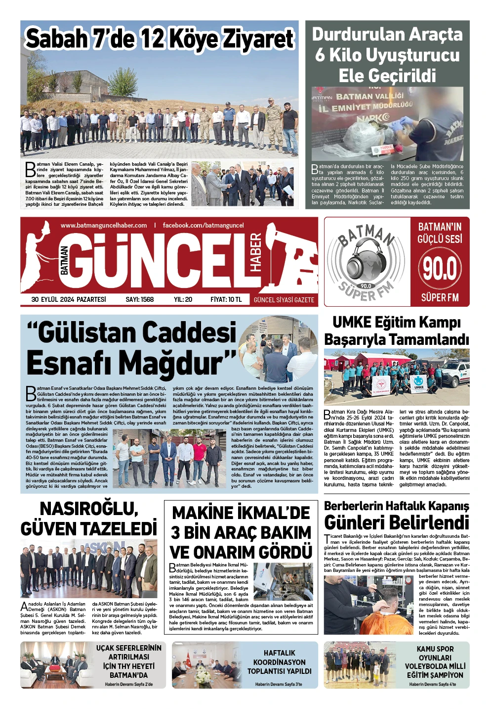 BATMAN GÜNCEL GAZETESİ