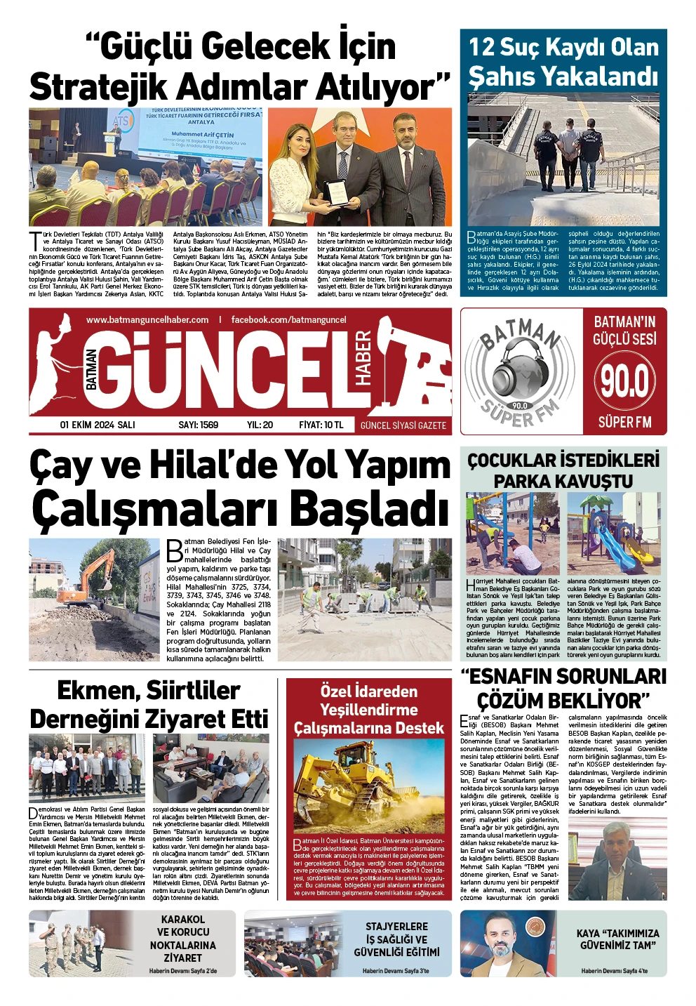 BATMAN GÜNCEL GAZETESİ