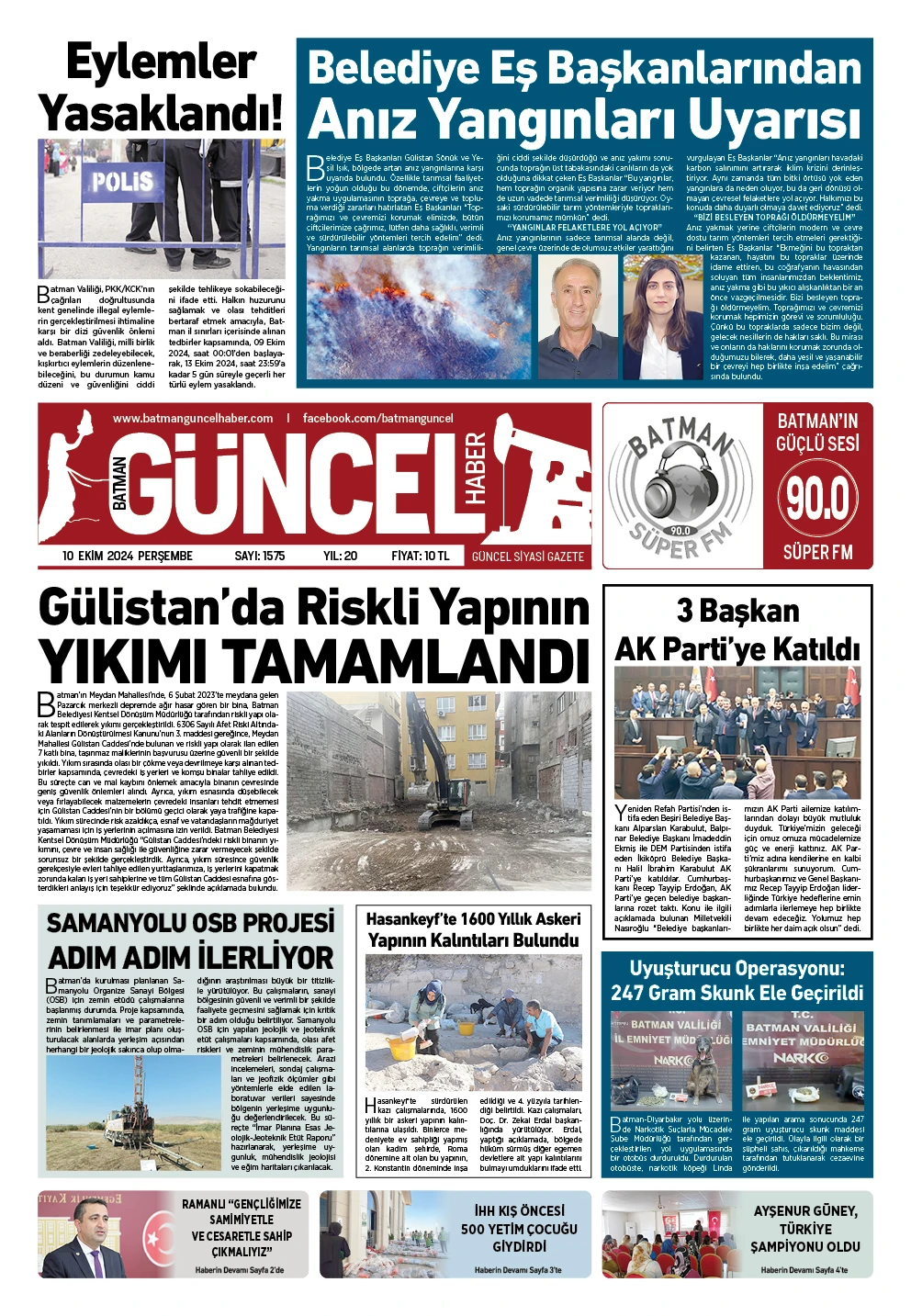 BATMAN GÜNCEL GAZETESİ
