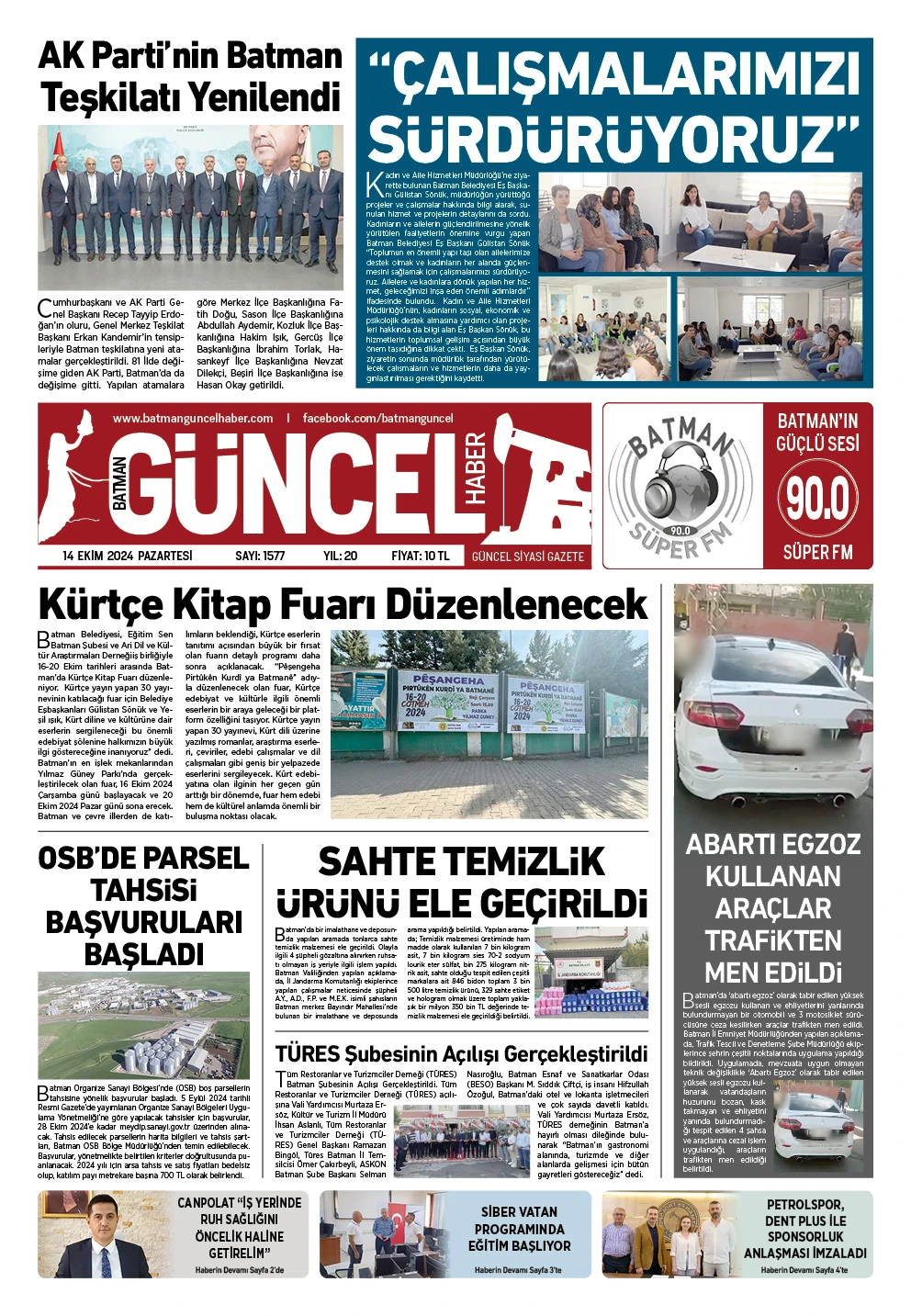 BATMAN GÜNCEL GAZETESİ