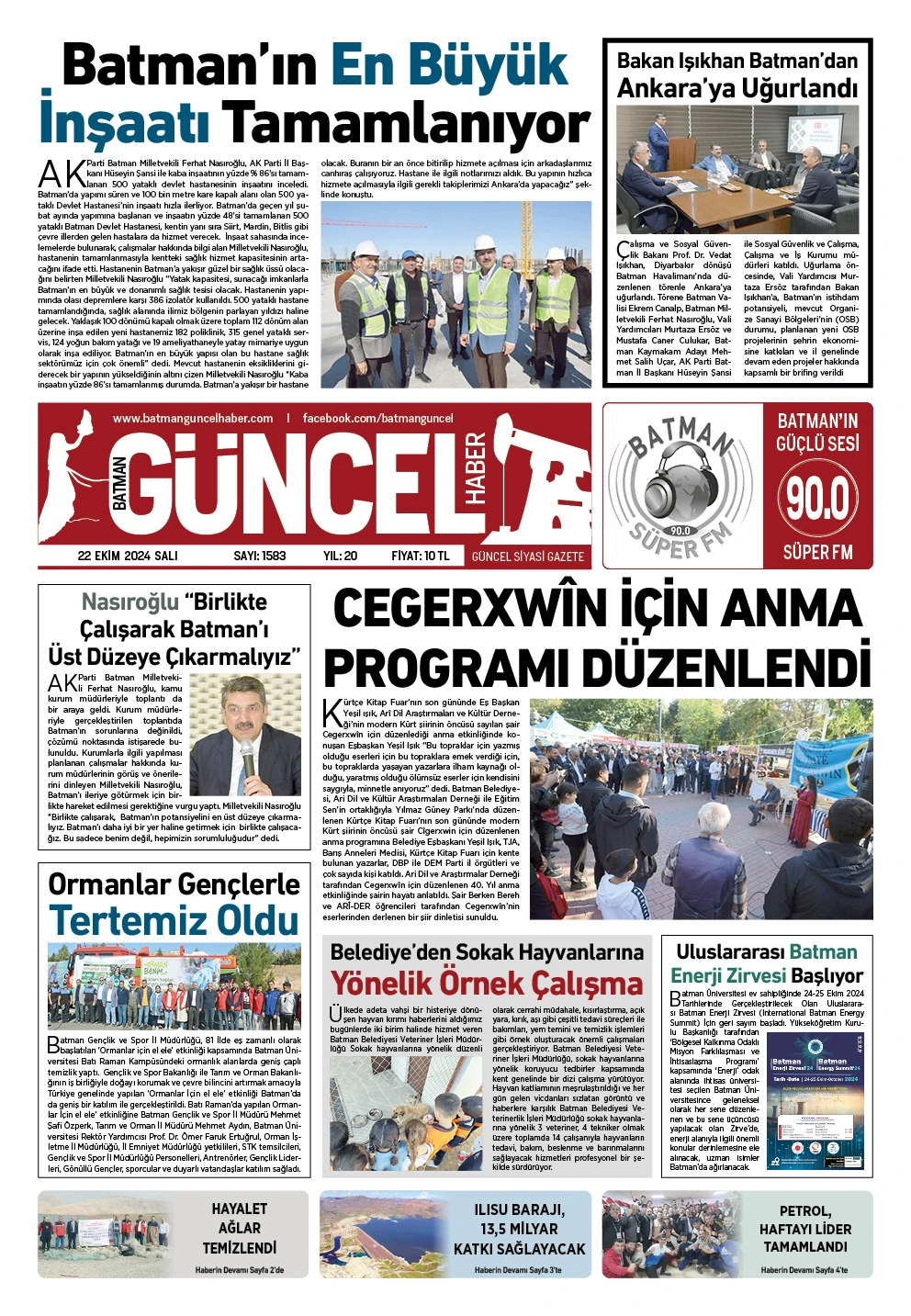 BATMAN GÜNCEL GAZETESİ