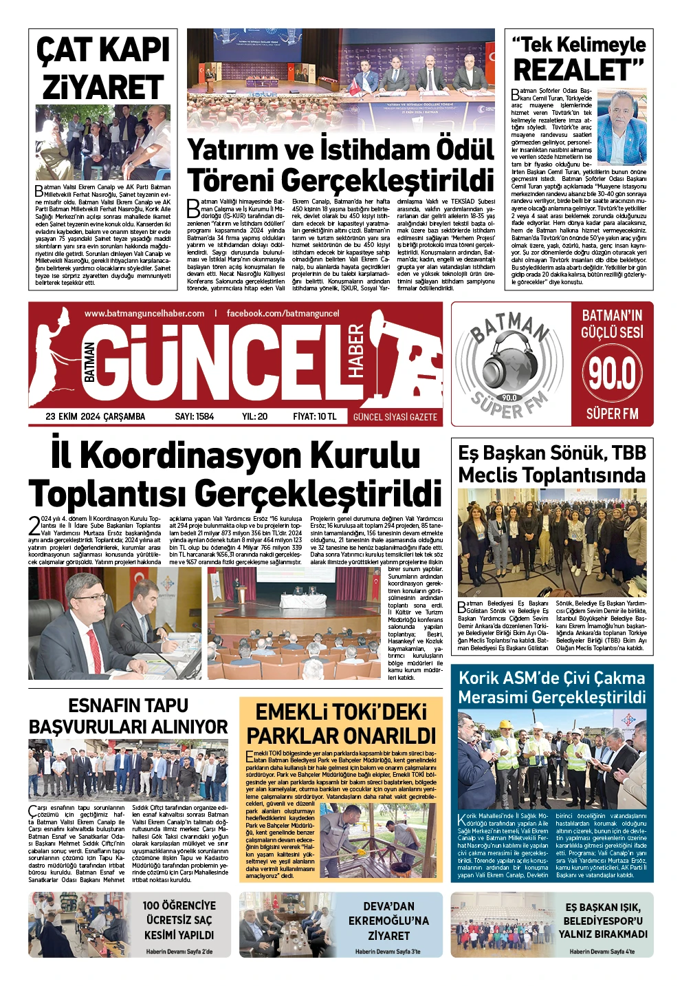 BATMAN GÜNCEL GAZETESİ