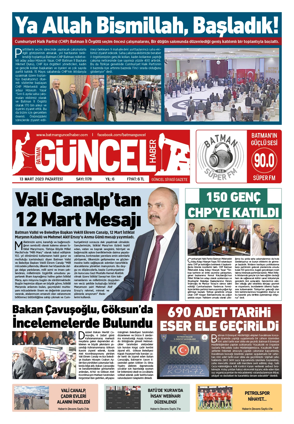 BATMAN GÜNCEL GAZETESİ