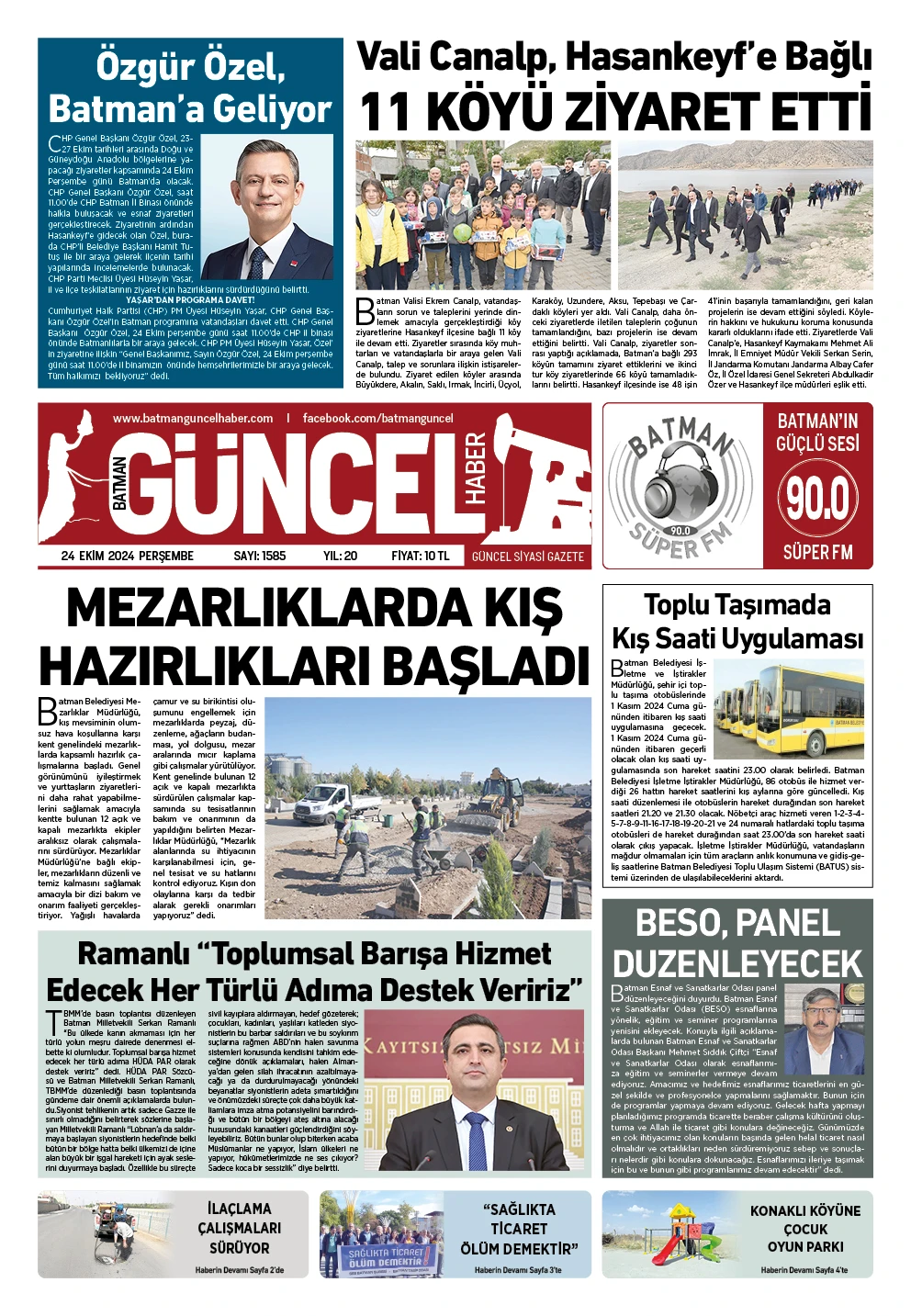 BATMAN GÜNCEL GAZETESİ