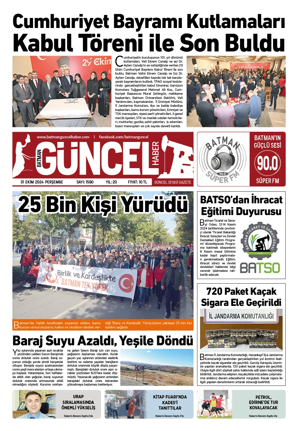 BATMAN GÜNCEL GAZETESİ