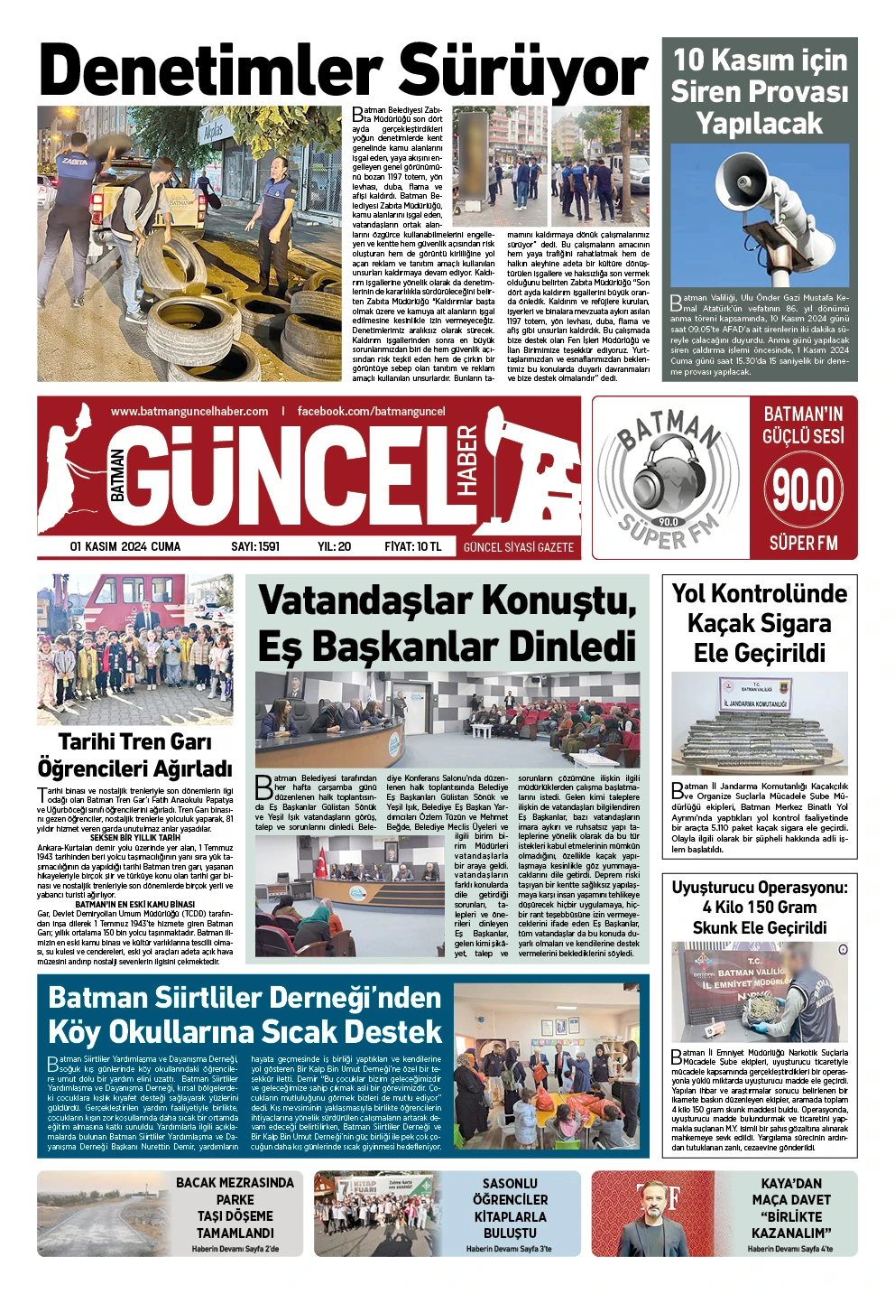 BATMAN GÜNCEL GAZETESİ