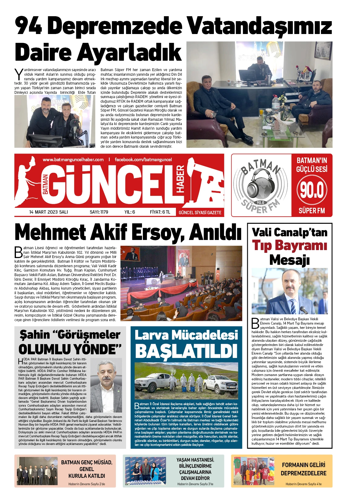 BATMAN GÜNCEL GAZETESİ