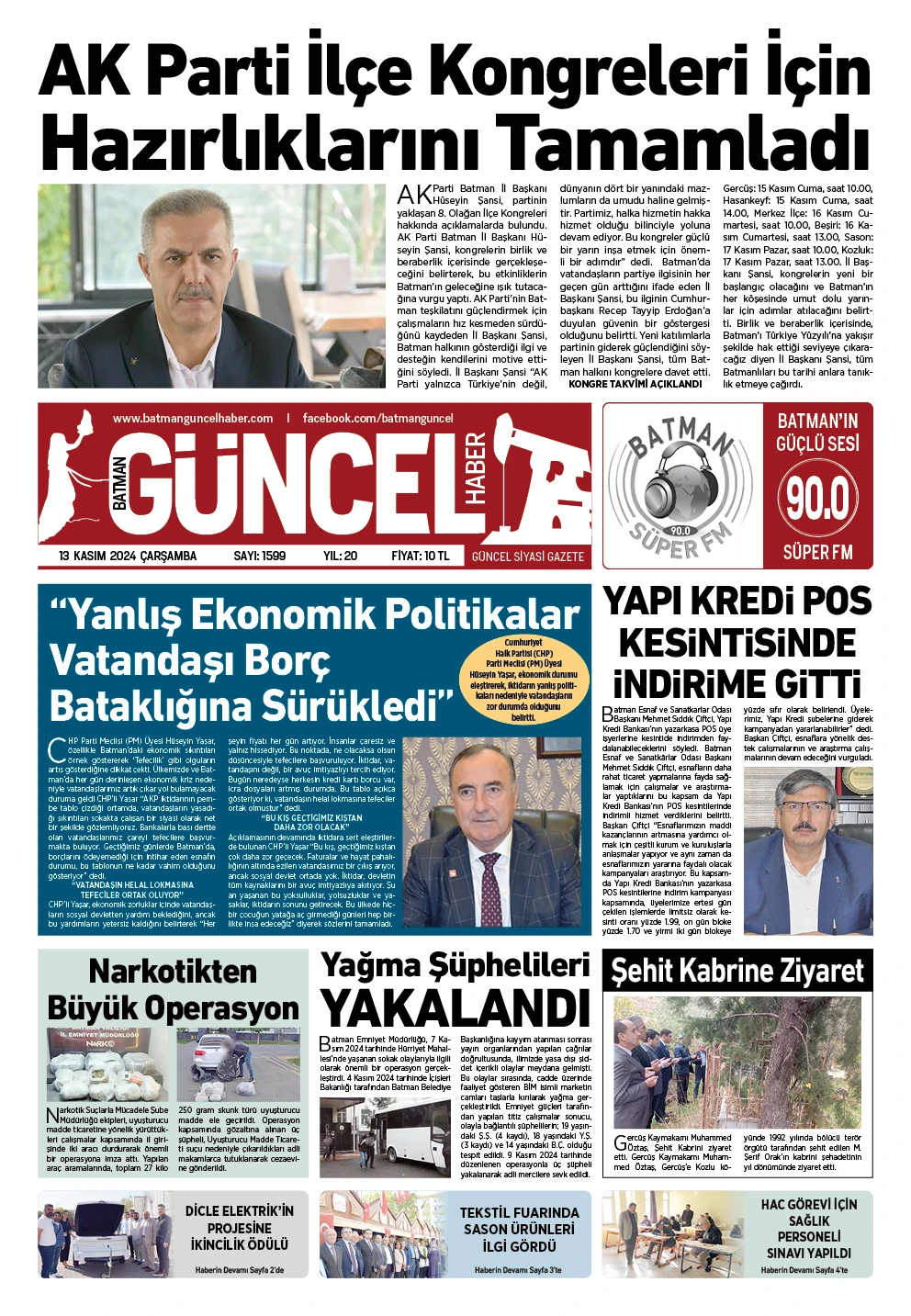 BATMAN GÜNCEL GAZETESİ