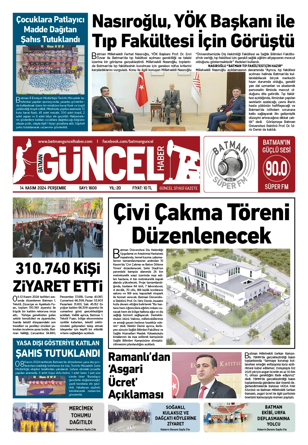 BATMAN GÜNCEL GAZETESİ