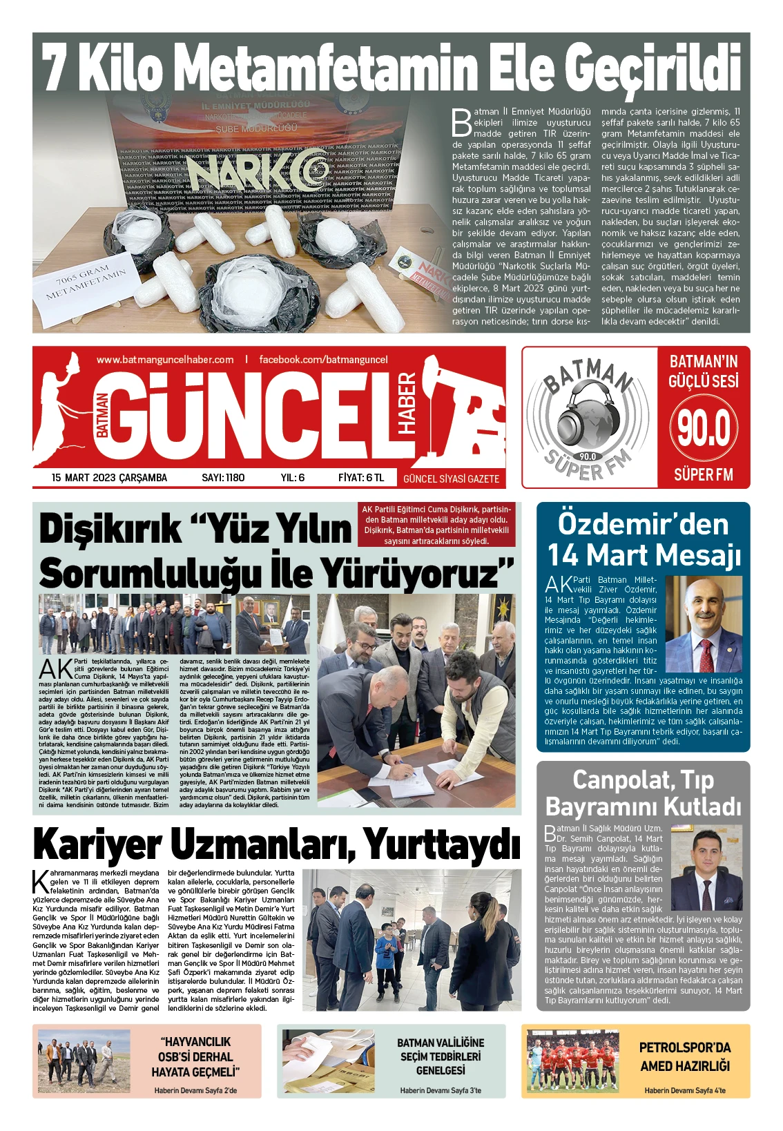BATMAN GÜNCEL GAZETESİ