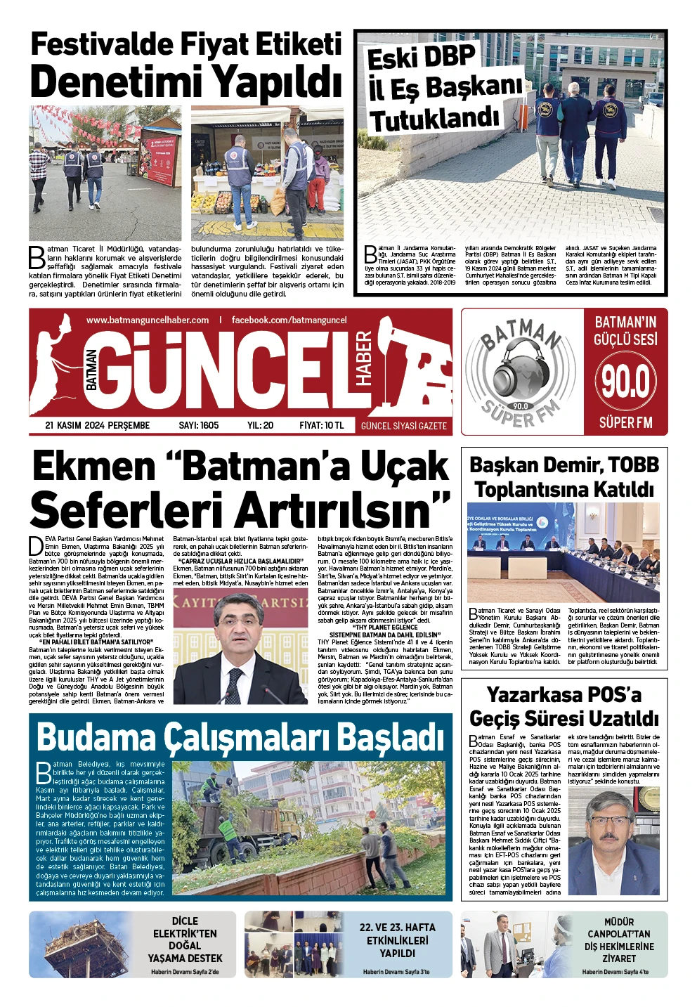BATMAN GÜNCEL GAZETESİ