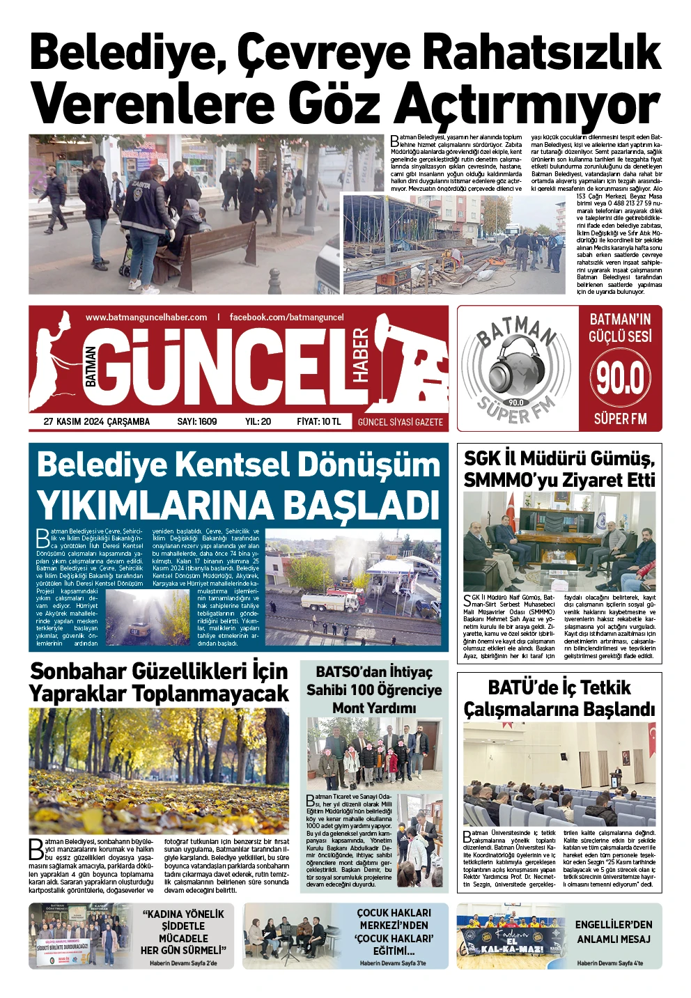 BATMAN GÜNCEL GAZETESİ
