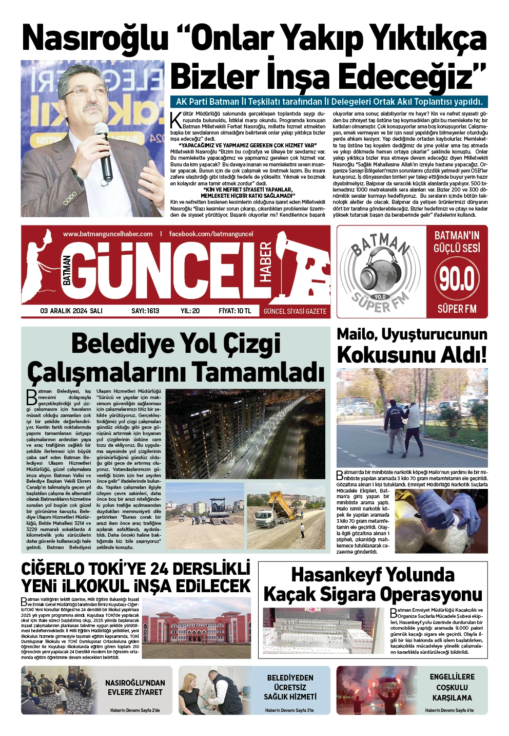 BATMAN GÜNCEL GAZETESİ