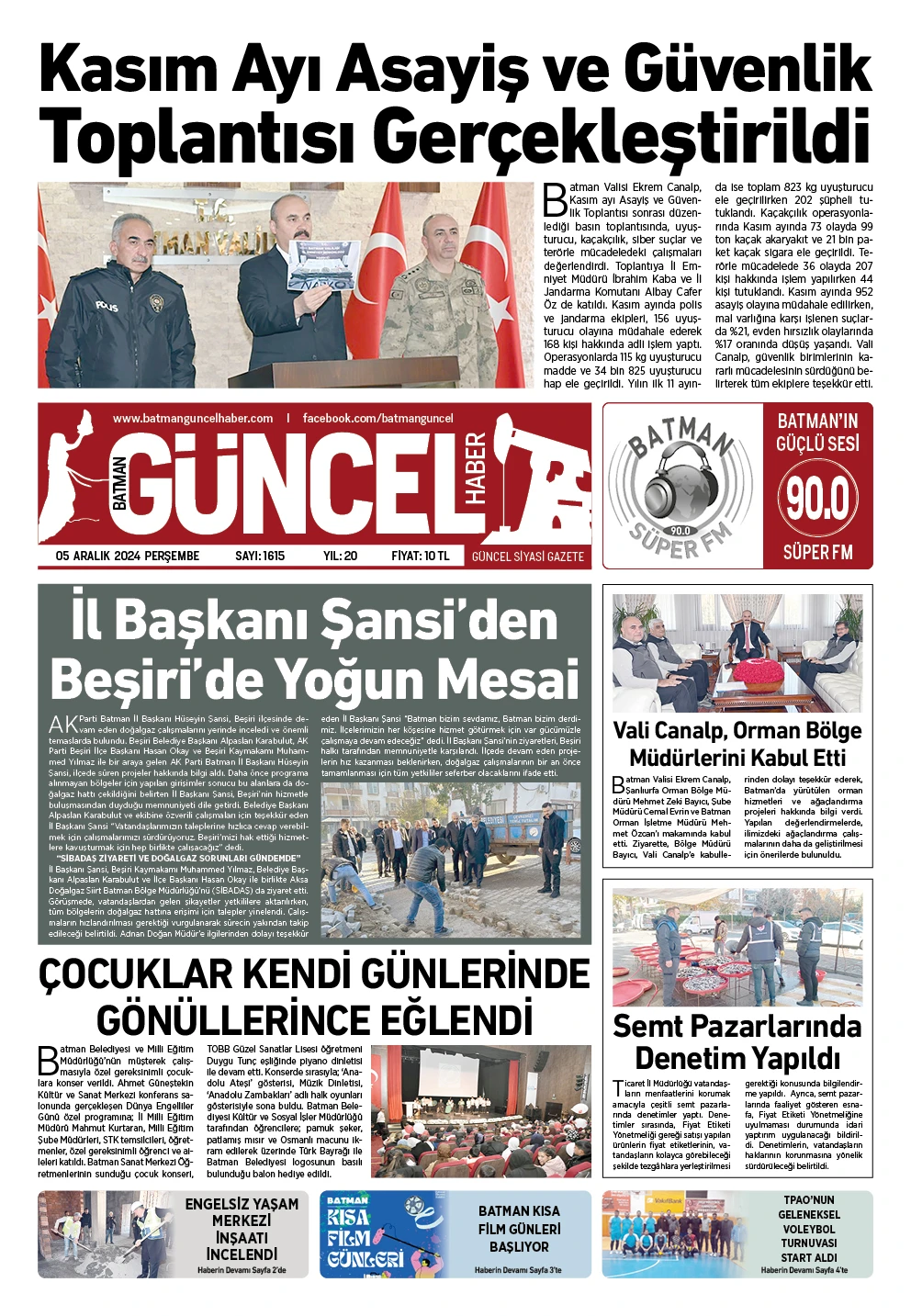 BATMAN GÜNCEL GAZETESİ