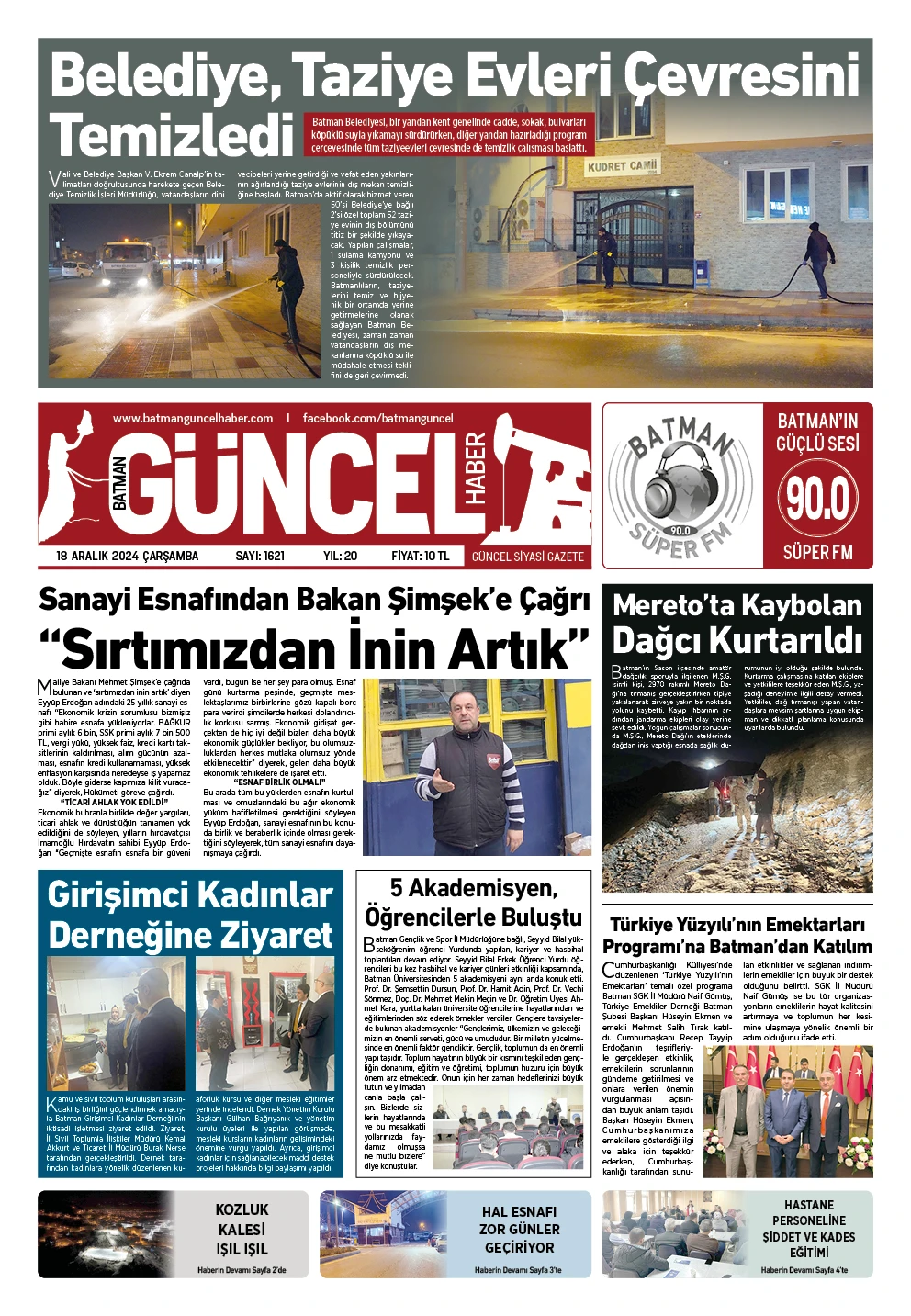 BATMAN GÜNCEL GAZETESİ