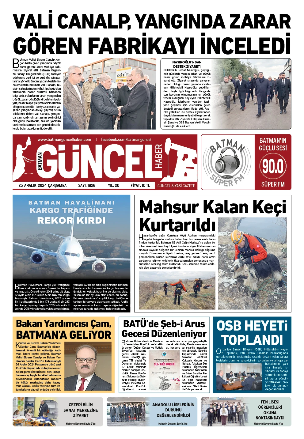 BATMAN GÜNCEL GAZETESİ