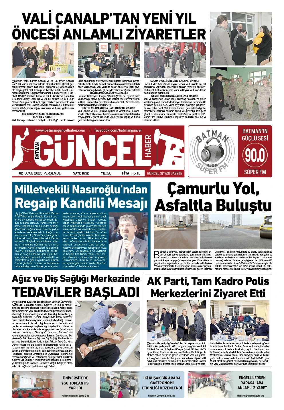 BATMAN GÜNCEL GAZETESİ