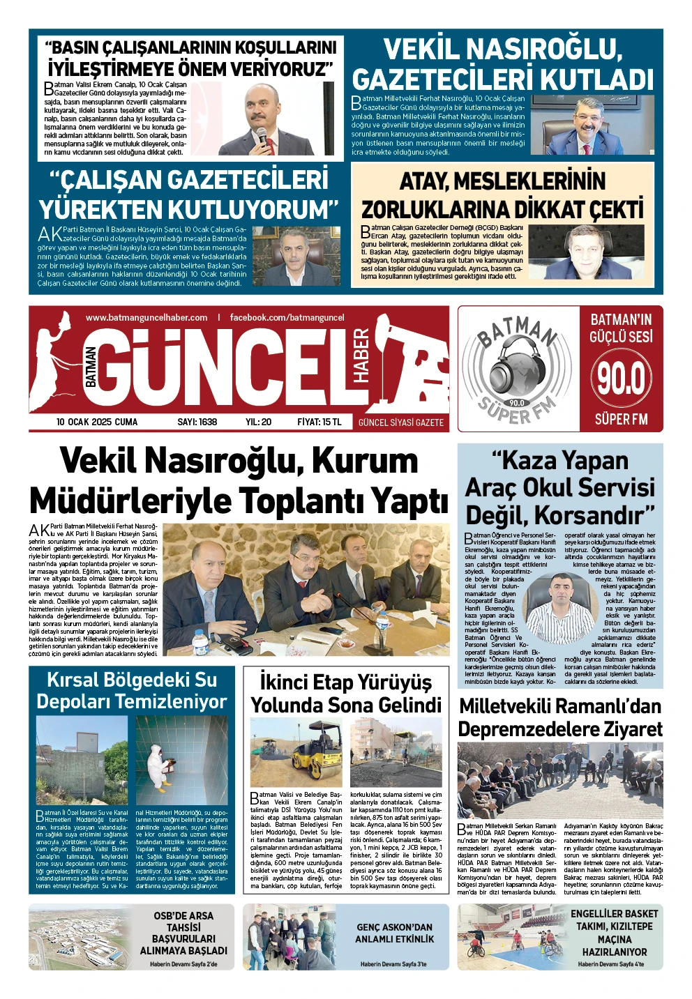BATMAN GÜNCEL GAZETESİ