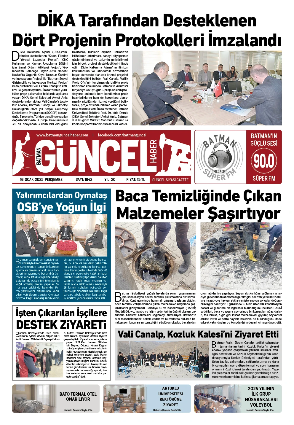 BATMAN GÜNCEL GAZETESİ