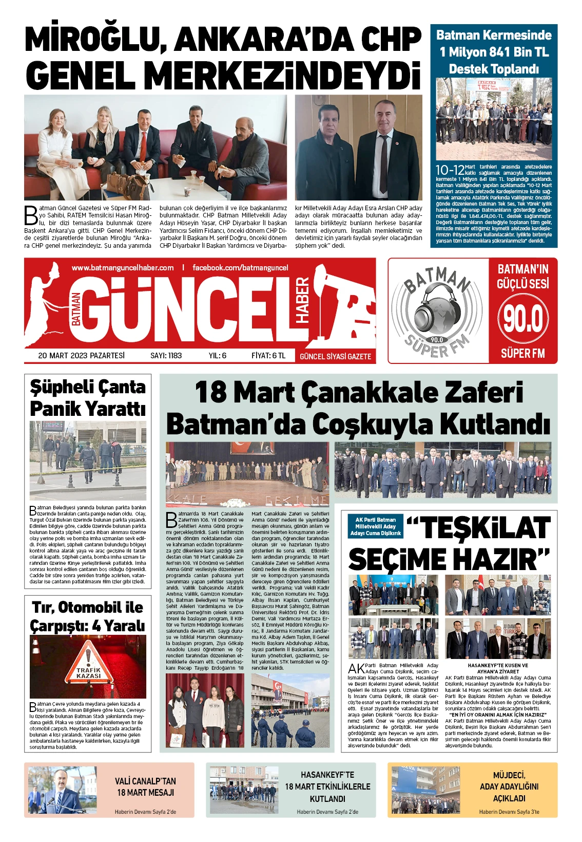 BATMAN GÜNCEL GAZETESİ
