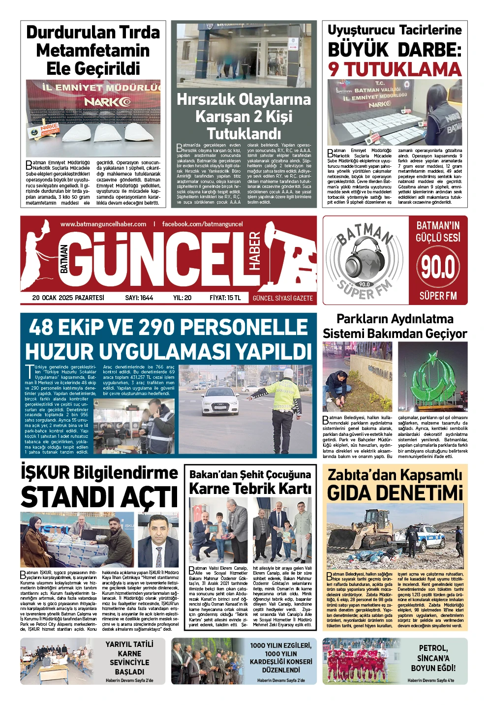 BATMAN GÜNCEL GAZETESİ