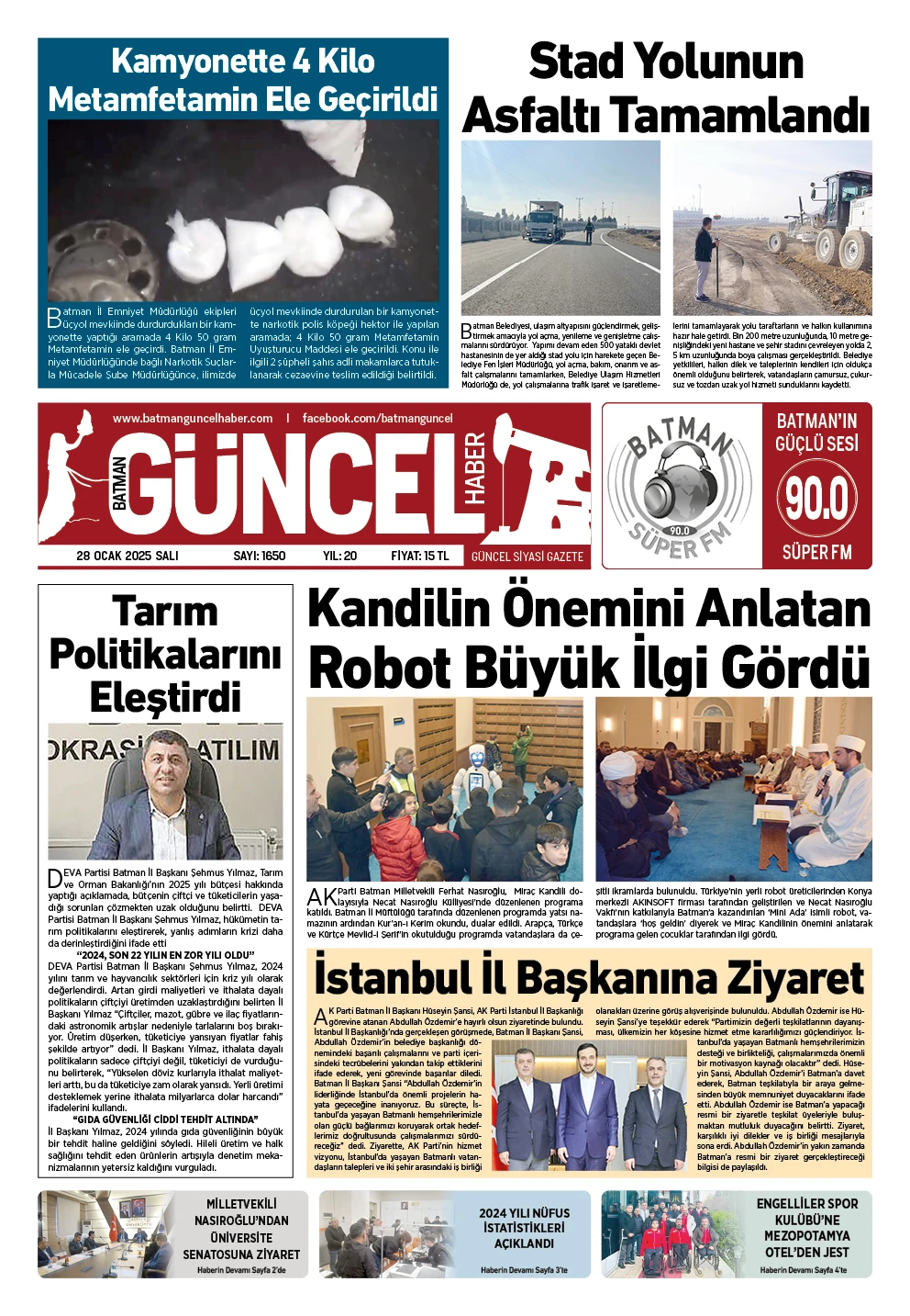 BATMAN GÜNCEL GAZETESİ