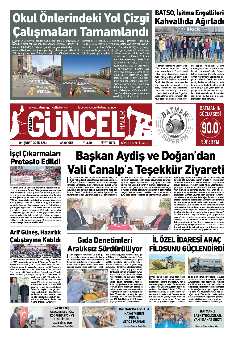 BATMAN GÜNCEL GAZETESİ