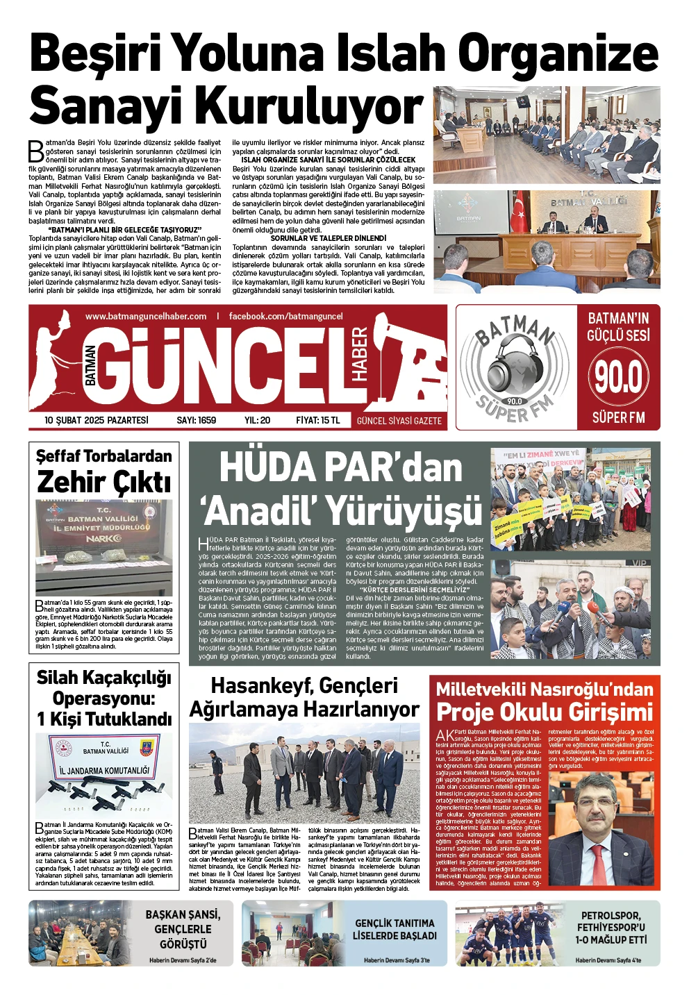 BATMAN GÜNCEL GAZETESİ