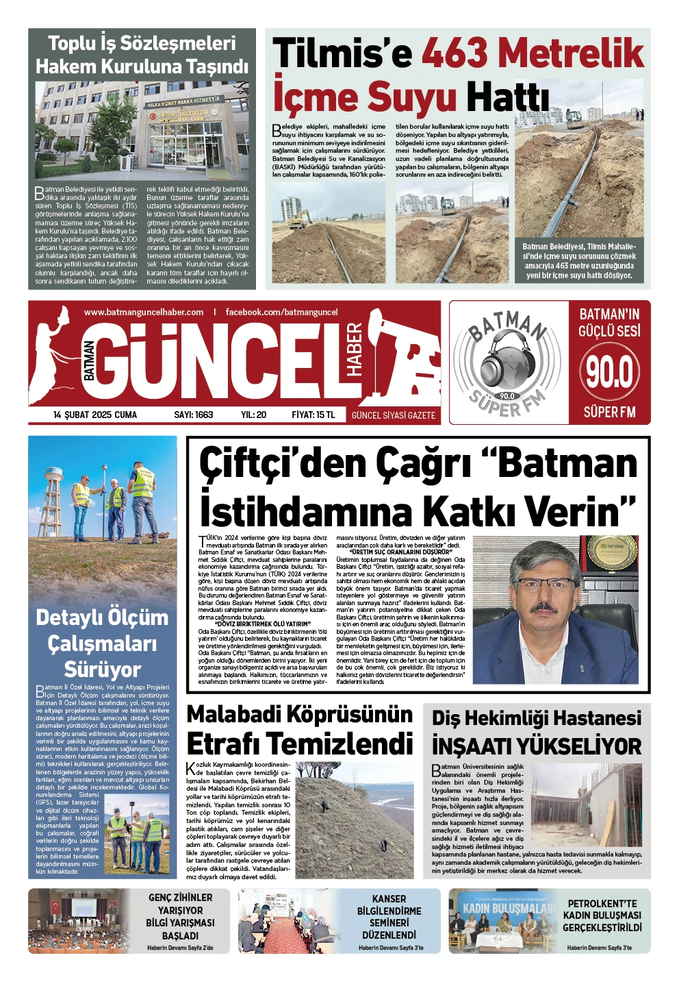 BATMAN GÜNCEL GAZETESİ