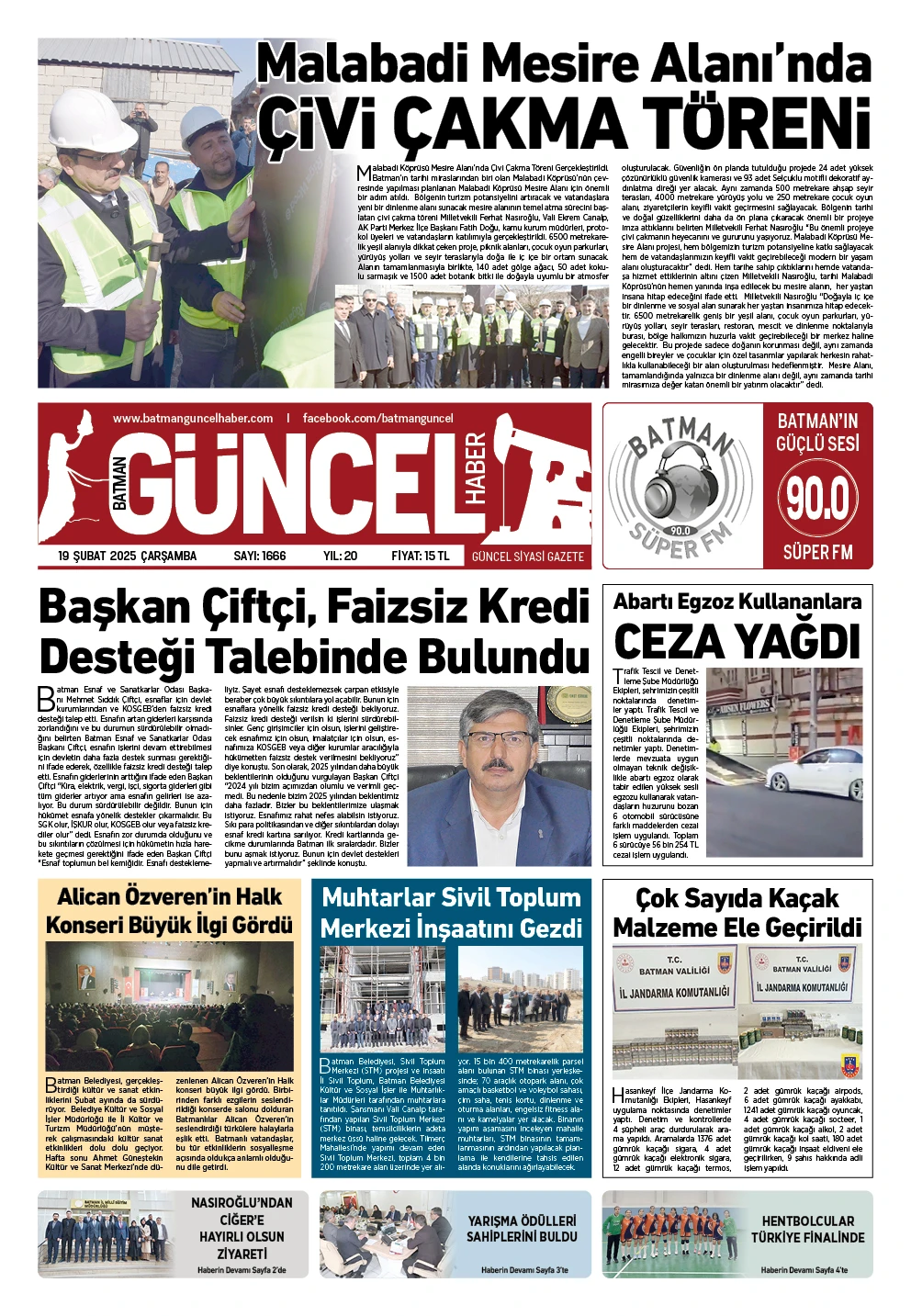 BATMAN GÜNCEL GAZETESİ