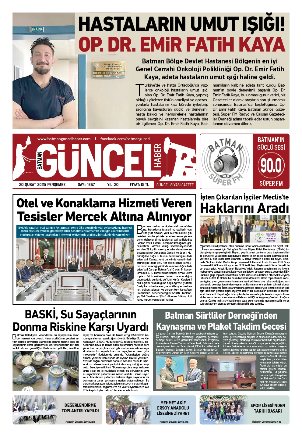 BATMAN GÜNCEL GAZETESİ