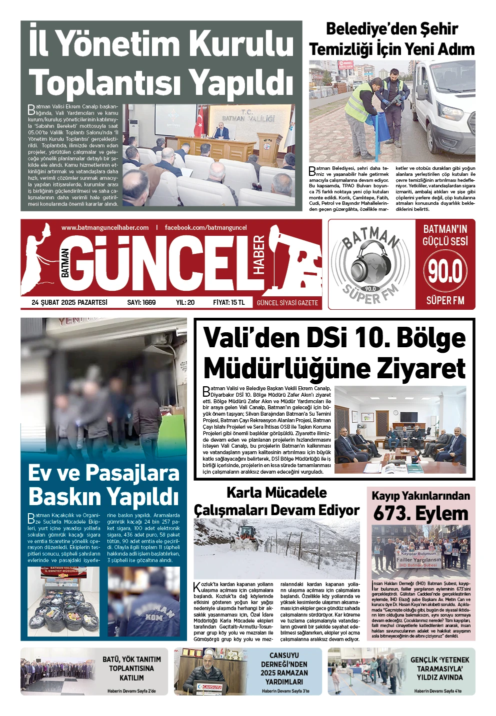 BATMAN GÜNCEL GAZETESİ