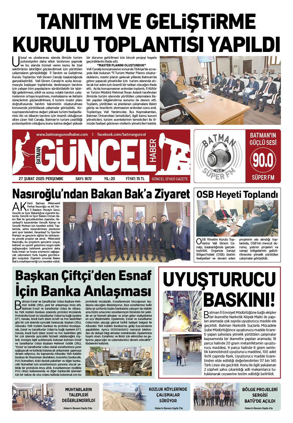 BATMAN GÜNCEL GAZETESİ