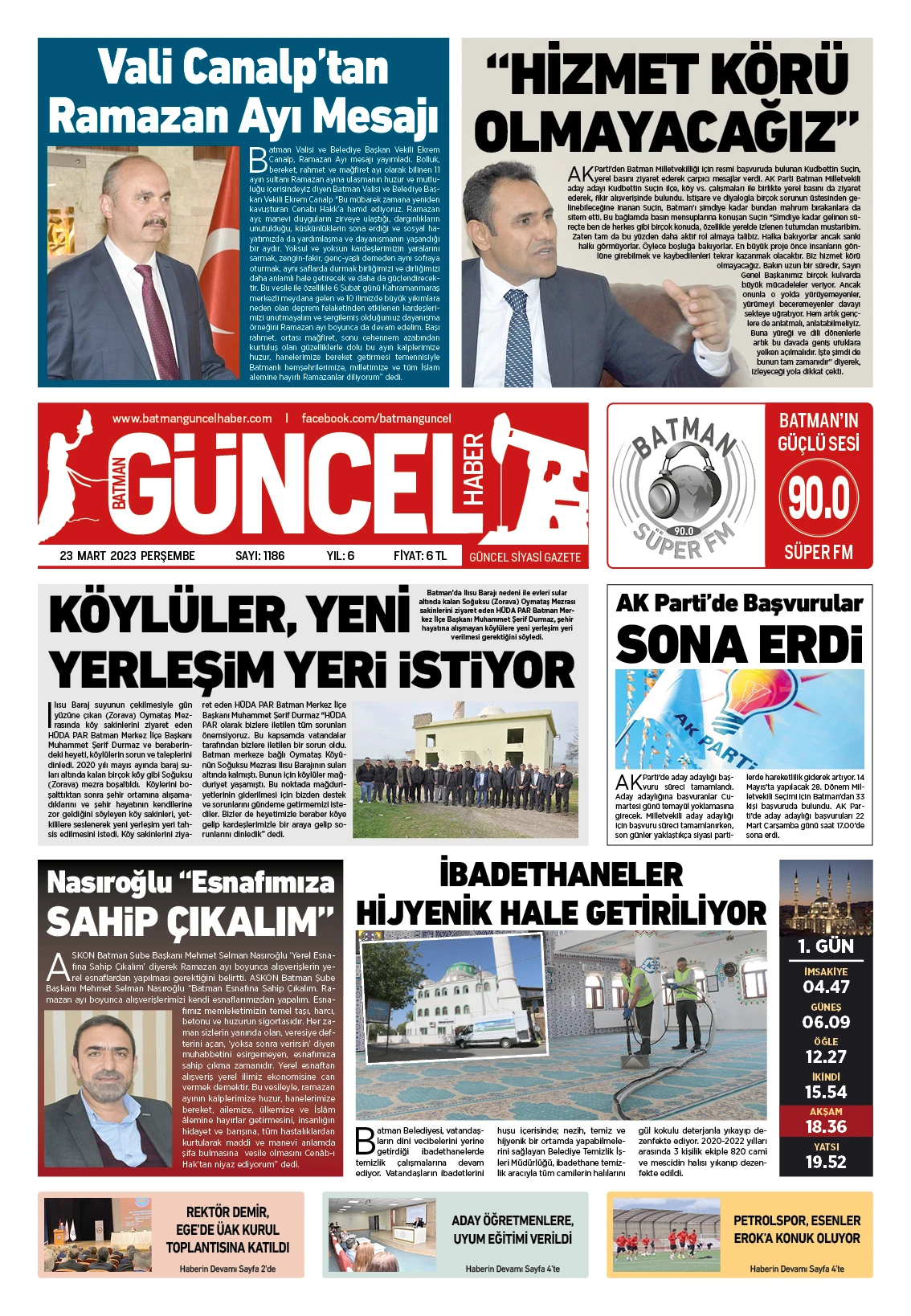 BATMAN GÜNCEL GAZETESİ