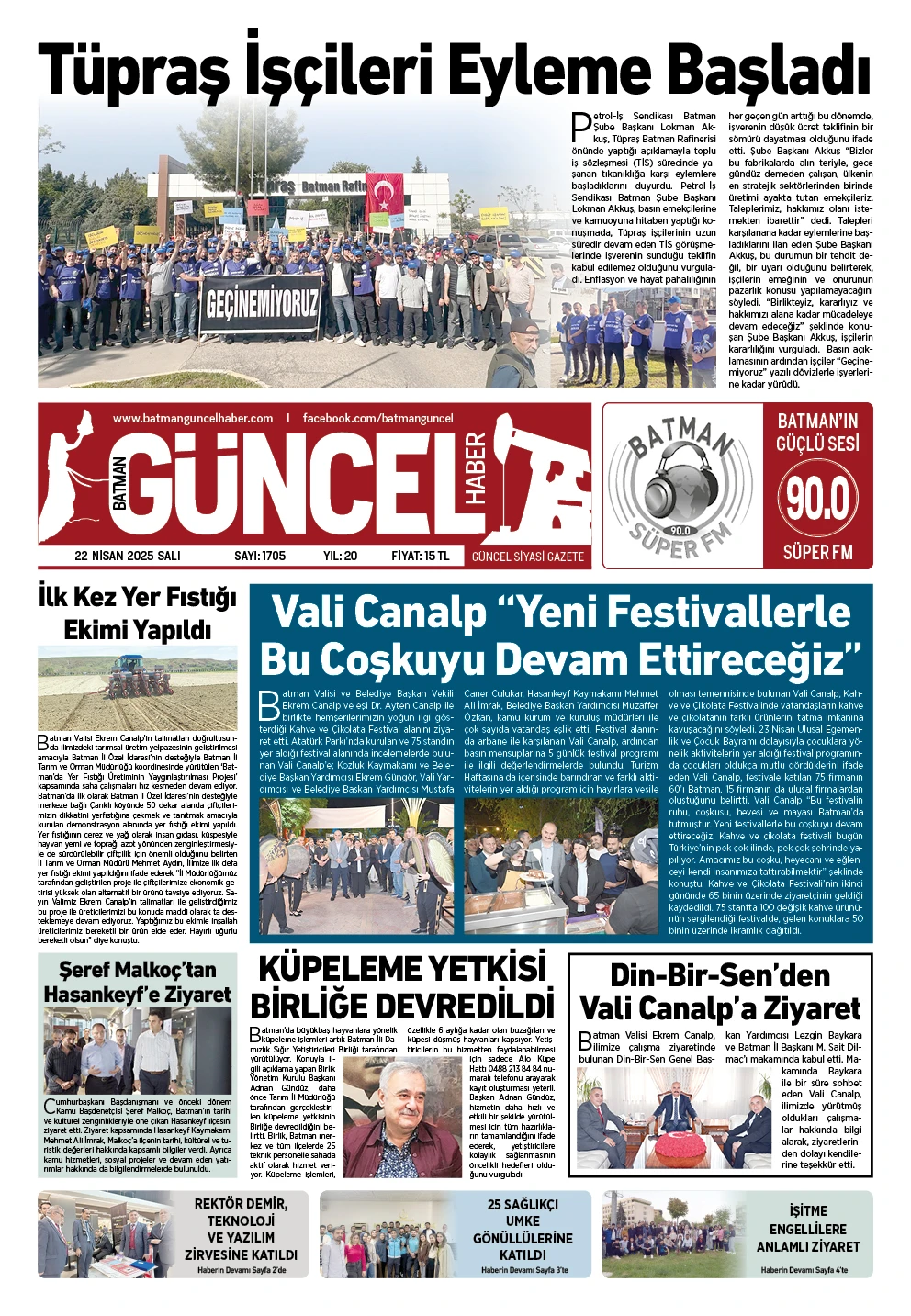BATMAN GÜNCEL GAZETESİ