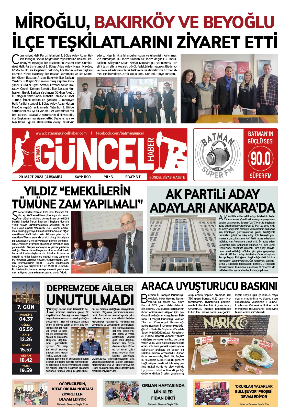 BATMAN GÜNCEL GAZETESİ
