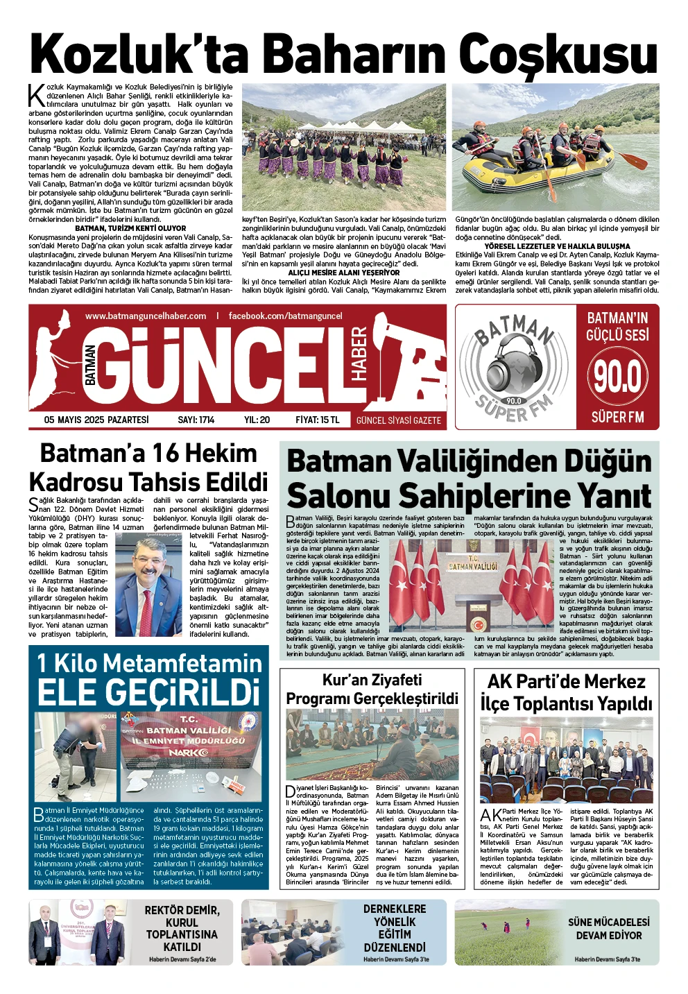 BATMAN GÜNCEL GAZETESİ