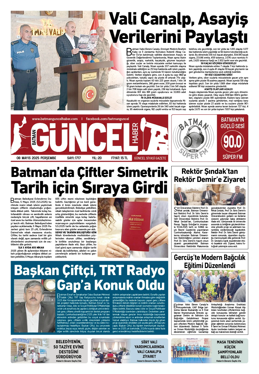 BATMAN GÜNCEL GAZETESİ