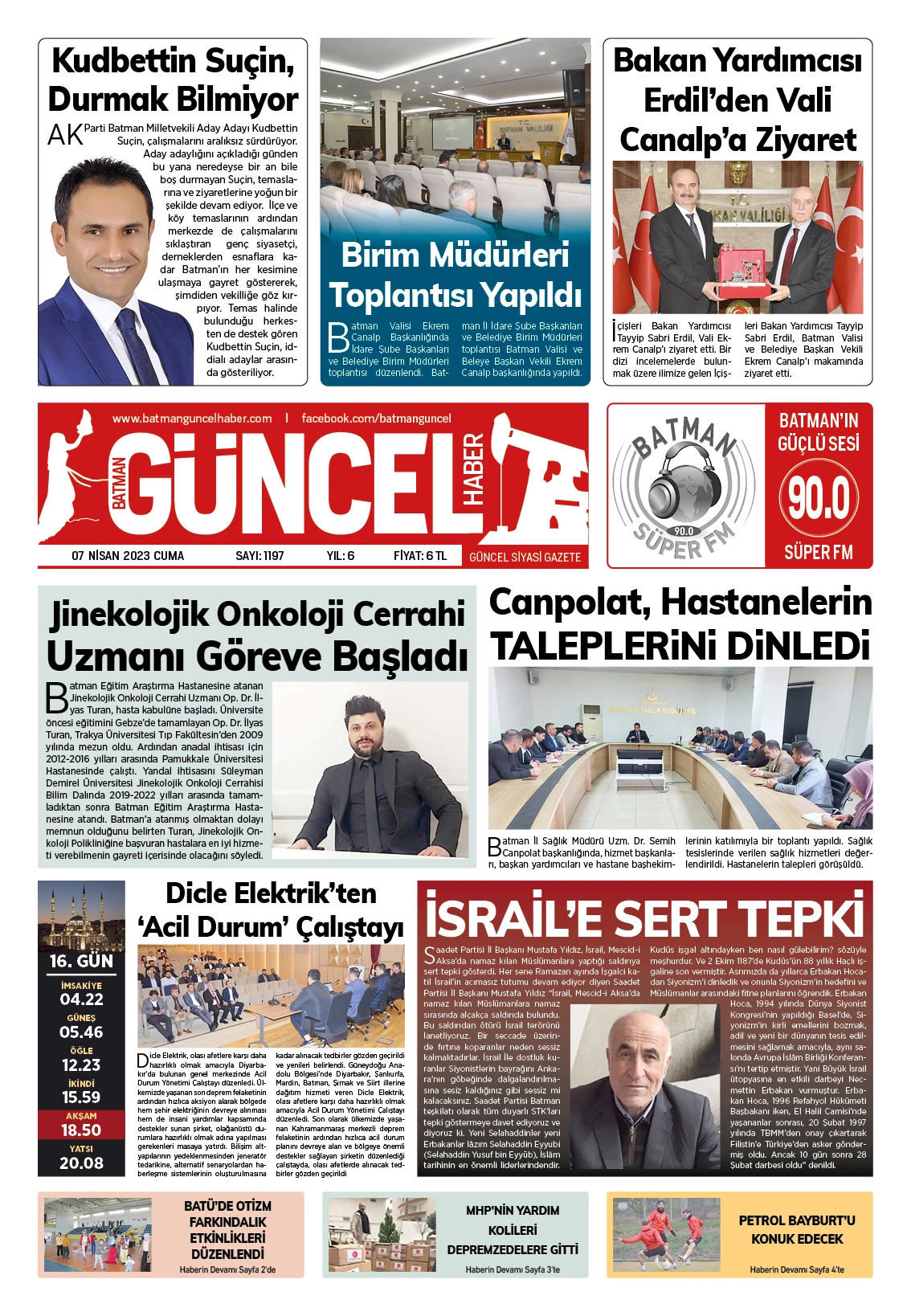 BATMAN GÜNCEL GAZETESİ
