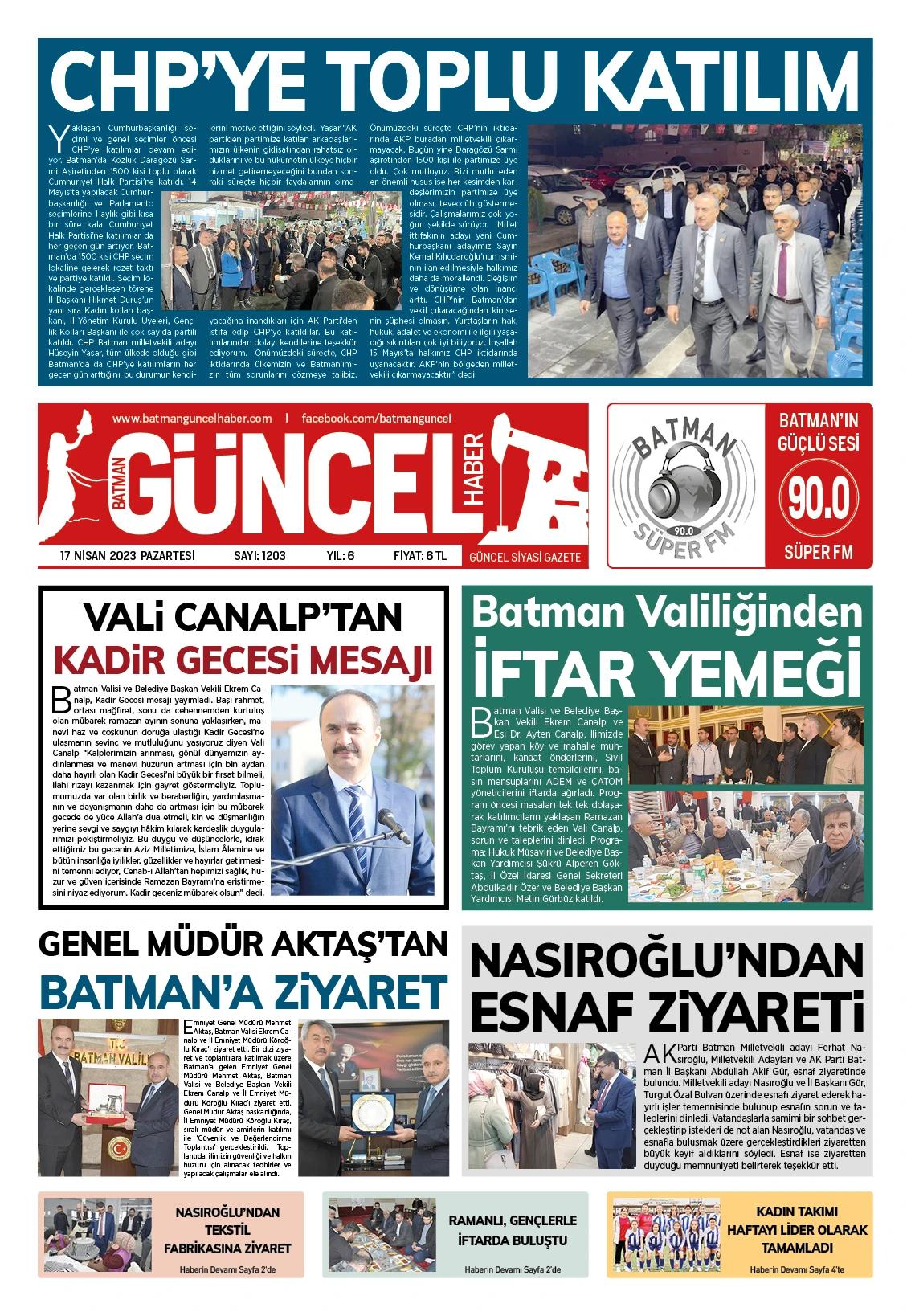 BATMAN GÜNCEL GAZETESİ