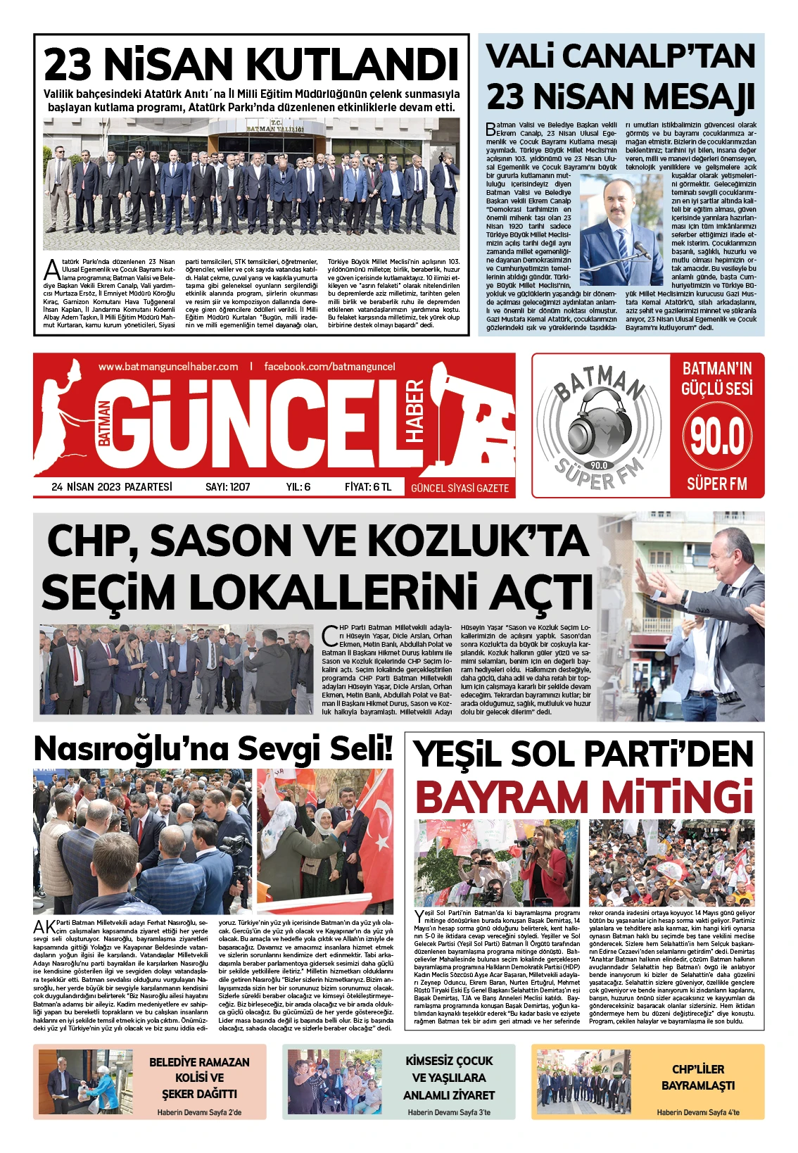 BATMAN GÜNCEL GAZETESİ