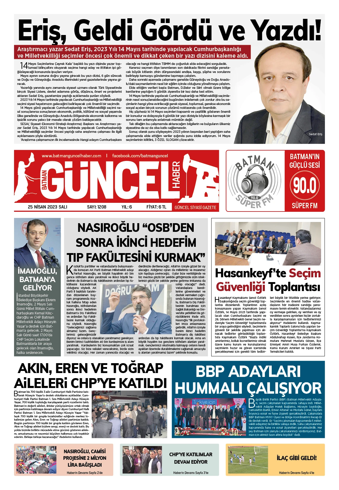 BATMAN GÜNCEL GAZETESİ