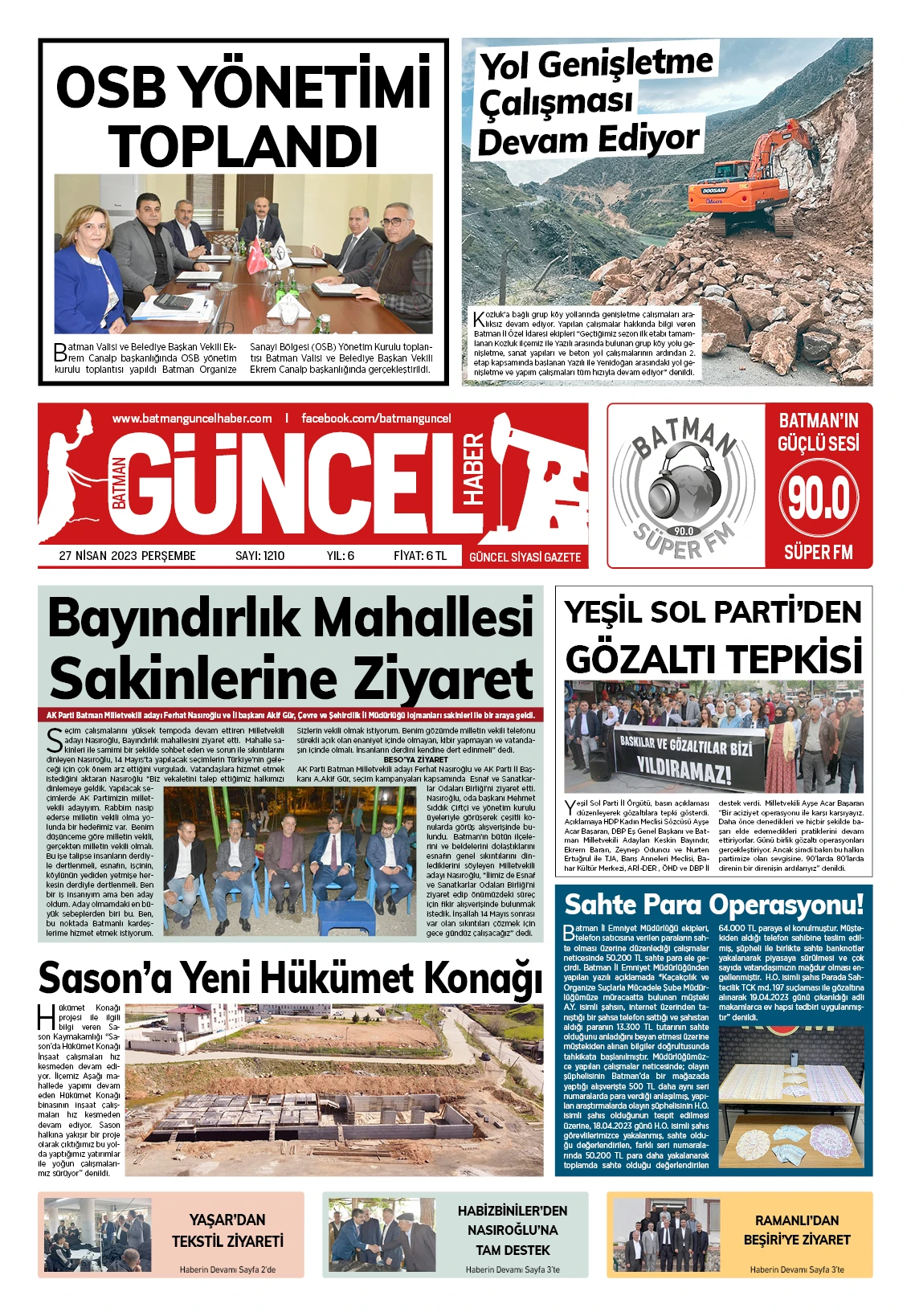 BATMAN GÜNCEL GAZETESİ