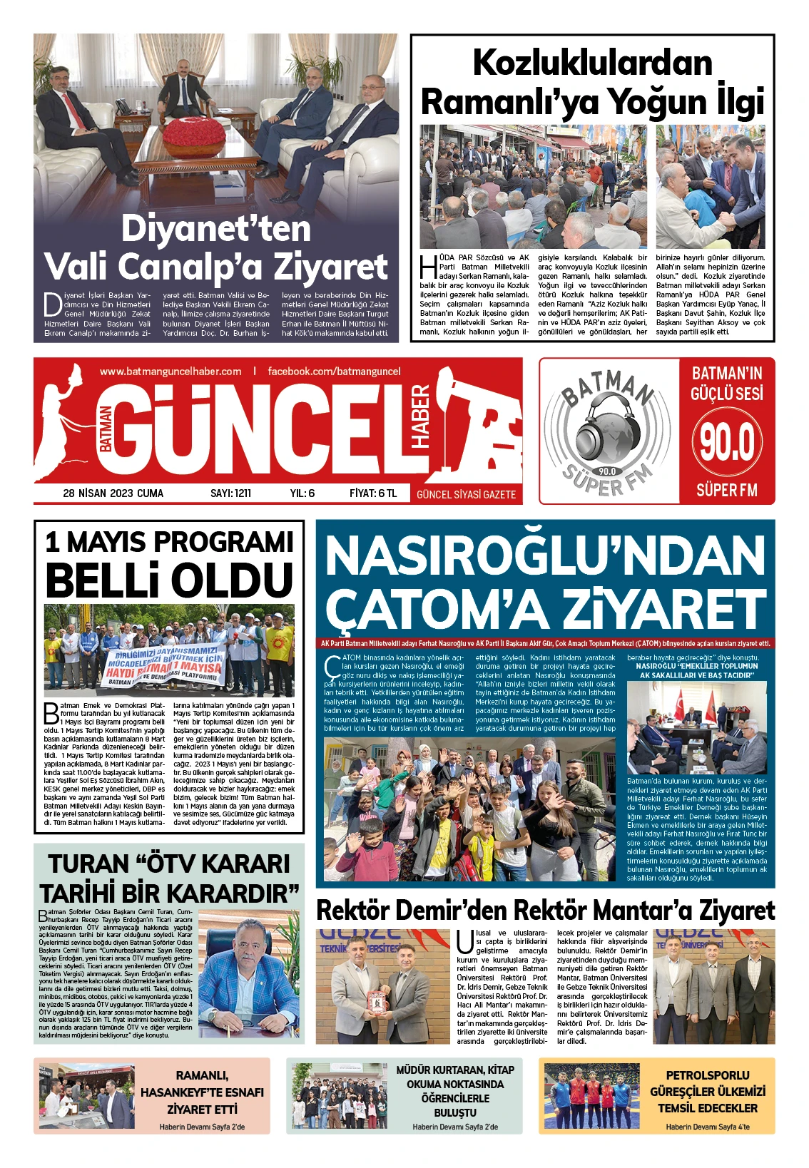 BATMAN GÜNCEL GAZETESİ
